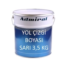 Admiral Yol Çizgi Boyası Sarı 3,5 Kg