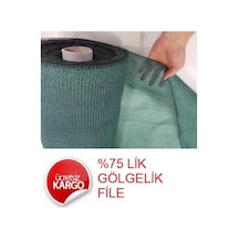 1,5X100 M File Gölgelik %75 Lik Gölgeleme Filesi Ağaç Koruma Dol