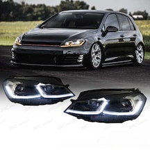 Volksvagen Golf 7 2013-2016 Mk7 Krom J Ön Far