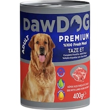 Premium Kuzu Parça Etli Soslu Yetişkin Köpek Konservesi 400g