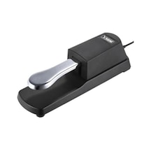 Sustain Pedalı, 3.5 Mm Jack İle Uyumlu, Tüm Ürünlerle Çalışabilir Açık Mavi