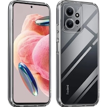 Zengemtx Newface Xiaomi Redmi Note 12 4g Kılıf Lüx Şeffaf Silikon