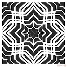 Hd149 Cadence Home Dekor Stencil 45X45