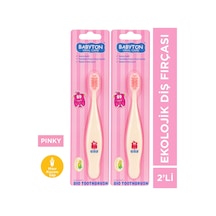 Ekolojik Diş Fırçası 2'li Set Pinky