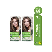 Neva Color Natural Color Saç Boyası 7 Kumral 2'li Set