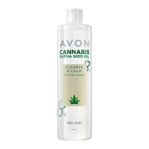 Avon Cannabis Sativa Tohumu Yağı Micellar Cilt Temizleme Suyu 400 ML
