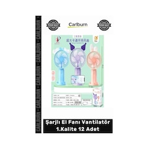 Özel Üretim Taşınabilir Usb Sessiz Güçlü Toptan Seti Şarjlı El Fanı Vantilatör 1kalite 12 Adet