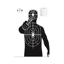 Sim Taktik Atış Hedef Kağıdı 64x90cm 90gram No2 20 Adet