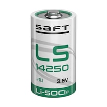 PİL KISA 14250 LİTYUM 3.6V Lİ-SOCI2 SAFT LS-14250