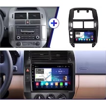 Volkswagen Polo İle Uyumlu Android Multimedya Sistemi 4-64 Clarion 2005-2009 9"
