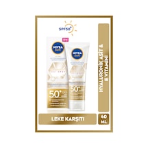 Luminous630 Leke Karşıtı Güneş Koruyucu Yüz Kremi 40ml, Spf50, Hyalüronik Asit, E Vitamini, Uva/uvb