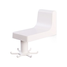 Reedark 360 Dönen Yapışkan Mutfak Askısı - Kaşık, Spatula Ve Havlu Asıcı Beyaz