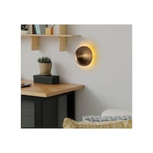 Mylights Modern Retro Eskitme Led Aplik Sıcak Sarı Işık Aplik Lamba Yatakbaşı Gu10 Koridor Siyah