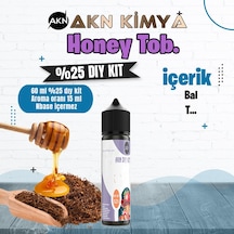 Honey Tob Yoğun Dıy Kit Gıda Aroması %25 Oranda Aroma İçerir Hazır Değildir 60 Ml