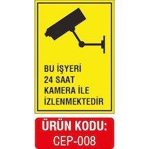 Bu Işyeri 24 Saat Kamera Ile Izlenmektedir