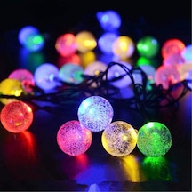 3 M 20 Led Kristal Top Işık Zinciri Gün Işığı Pilli 2 Kademeli Rgb Standart