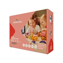 Cleverclixx Curved Pack Manyetik Bloklar, Pastel 34 Parça
