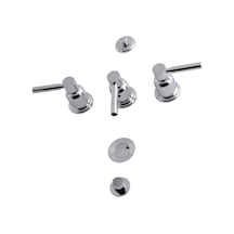 Kingston Brass Kb6321dl Concord Bide Bataryası, Parlak Krom, 8 X 2,13 X 2,13 Altın