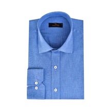 Erkek Uzun Kol Gömlek Silim Fit Armürlü Bgl-st01910 Mavi Erkek Uzun Kol Gömlek Silim Fit Armürlü Bgl-st01910 Mavi