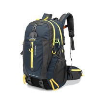 Moveevo 40l Dayanıklı Seyahat Sırt Çantası - Hafif Ve Kompakt - 6 Cep - Koyu Mavi Koyu Mavi