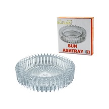 Güneş Yuvarlak Cam Küllük Çap: 14.5cm - Y: 3.2cm 5047