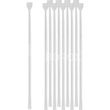 Plastik Baget Çubuk Karıştırma Çubuğu 250 MM 10'lu