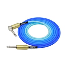 Kırlın Iwj-222gml Grb 3m Premıum Enstrüman Kablosu Gradıent Blue