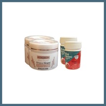 Agc Uygun Sepet Three Brand Vücut Kremi 100 Ml Arnavut Kremi 2 Adet + Rus Merhemi 50 Ml 2 Adet Agc