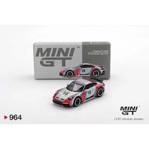 Mini Gt 1/64 Porsche 911 Dakar Ice Grey Metallic "rally 1978" Mgt00964 Çok Renkli