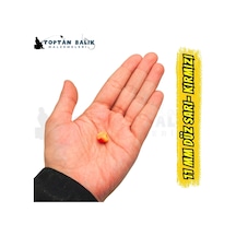 Sarı-kırmızı Sazan Balık Boncuğu 11 Mm İç Çap: 5 Mm - 500 Gr P