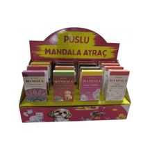 Puslu Mandala Ayraç-yetişkin Set
