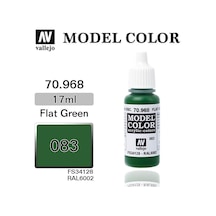 17 Ml. 83 Flat Green-matt Model Color Serisi Maket Boyası, Vallejo 70968 Standart