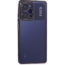 Newface - 316 - Xiaomi Poco X5 Pro 5g Kılıf Razer Lensli Silikon - Edntrend - - Mor