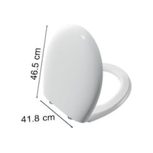 VitrA Memoria Klozet Kapağı 106-003r009 Duroplast - Üstten Sıkmalı - Yavaş Kapanır - Kolay Sök-tak - Metal Menteşeli - Beyaz