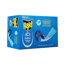 Raid Elektro Mat Makine Sinek Kovar 50 G - 8 Saat Etkili Sivrisinek Kovucu 3'li Ekonomik Paket Tarı