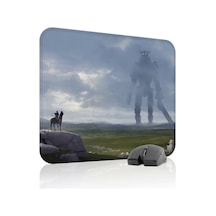 Shadow Of The Colossus Dikişli Kauçuk Oyuncu Mousepad V2 - 48x40 Xl Gaming Mouse Pad