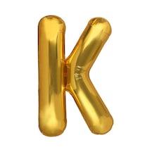 Beysüs Harf Folyo Balon Gold K Harf 40 İnç