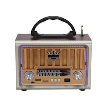 Taşınabilir Klasik Am/fm/sw Retro Nostaljik Radyo
