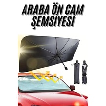 Ön Cam Güneşlik Şemsiye Tüm Araçlar İçin Araba Katlanabilir Güneşlik 2