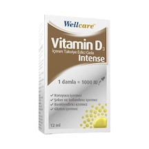 Tr Vitamin D3 Intense 1000 Iu 12 Ml Damla Aromasız Renkli