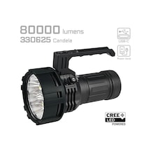 Acebeam X75 80000 Lümen El Feneri Siyah