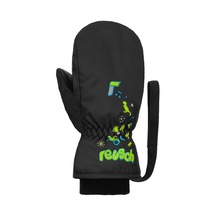 Reusch Mitten Çocuk Siyah Kayak Eldiveni 001