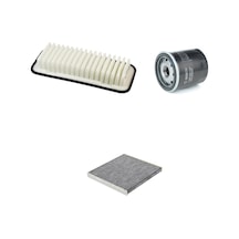 Bosch Filtre Bakım Seti Toyota Yaris 1.0 1999-2005 Benzinli Hava + Yağ F. + Polen Filtre Sardes