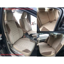 Dacia Sandero 5 Kişilik Araca Özel Koltuk Kılıfı Tay Tüyü Kumaş