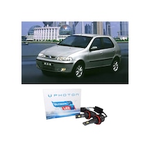 Fiat Palio Led Xenon Kısa Far Ampulü H7 Ultimate 9500 Lumens Yeni Seri Beyaz 1998-2002