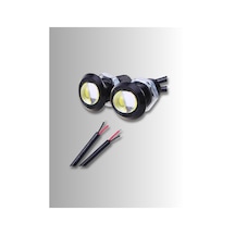 Kartal Gözü Gündüz Ledi Beyaz 18mm 2 Adet