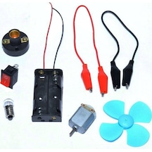 Powermaster 1128 Öğrenci Deney Kiti (Pil Yuvasi+Duy+Ampul+Anahtar)