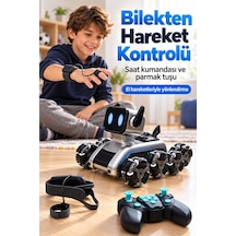 Saat Ve El Kumandalı Işıklı Robot Köpek Aklby-bsva58