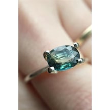 Seul Green Topaz Yüzük - Ak557