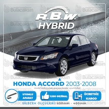 Rbw Hybrid Honda Accord 2003 - 2008 Ön Silecek Takımı - Hibrit